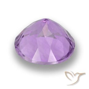 Ametista Violeta médio Natural 4.40ct, Redondo, VVS-VS