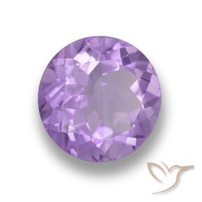 Ametista Violeta médio Natural 3.93ct, Redondo, VVS-VS