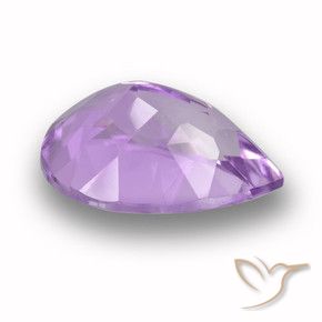Ametista íris violeta Natural 3.66ct, Formato de pêra, VVS-VS