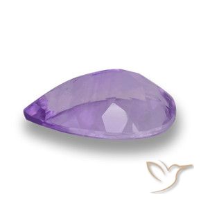 Ametista Violeta médio Natural 4.96ct, Formato de pêra, VVS-VS