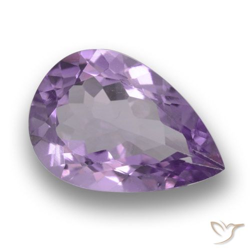 2.98ct Natural Violeta médio Ametista, Formato de pêra, VS