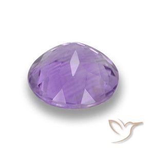 Ametista Violeta médio Natural 3.16ct, Redondo, VVS-VS