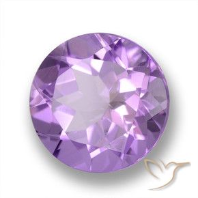 Ametista Violeta Púrpura Médio Natural 2.36ct, Redondo, VVS