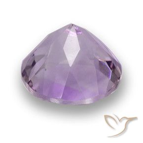 Ametista Violeta Médio-claro Natural 2.78ct, Redondo, VVS-VS