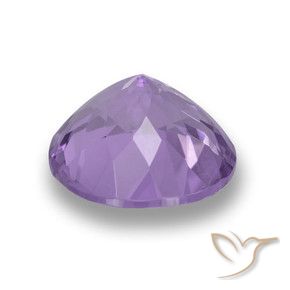 Ametista Violeta médio Natural 3.20ct, Redondo, VVS
