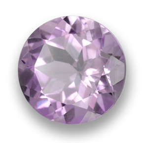 Ametista Violeta médio Natural 3.24ct, Corte Redondo, VVS-VS