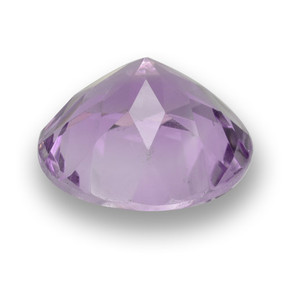 Ametista Violeta médio Natural 3.24ct, Corte Redondo, VVS-VS