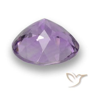 Ametista Rosa Violeta Médio Natural 3.31ct, Redondo, VVS