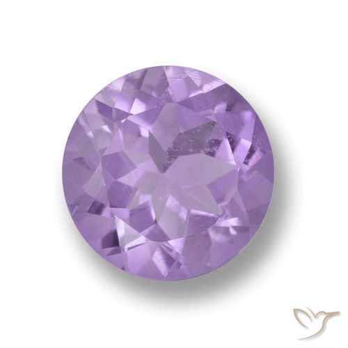 2.31ct Natural Rosa Violeta Médio Ametista, Redondo, VVS