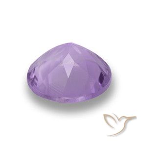 Ametista Rosa Violeta Médio Natural 2.31ct, Redondo, VVS