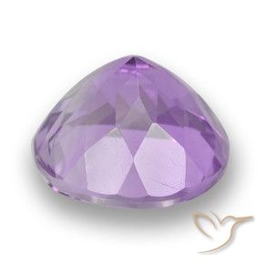 Ametista Violeta Púrpura Natural 3.71ct, Redondo, VS