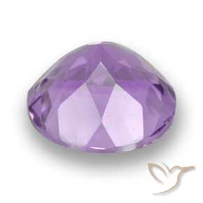 Ametista Violeta Rosado Médio Natural 2.52ct, Redondo, VVS