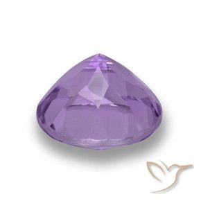 Ametista Violeta médio Natural 3.49ct, Redondo, VVS