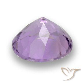 Ametista Rosa Violeta Médio Natural 2.54ct, Redondo, VVS