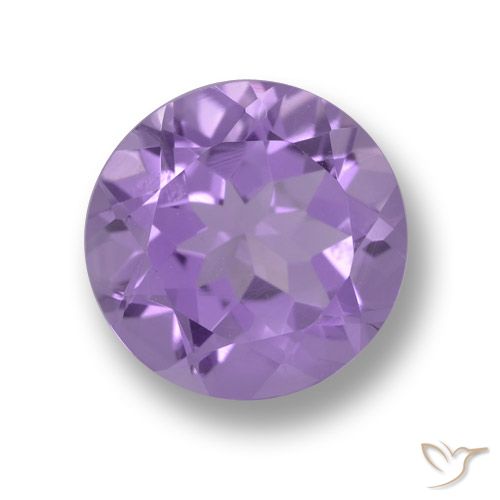 3.35ct Natural Violeta médio Ametista, Redondo, VVS-VS