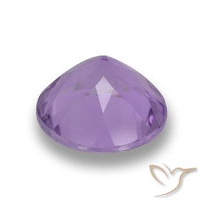 Ametista Violeta médio Natural 3.35ct, Redondo, VVS-VS