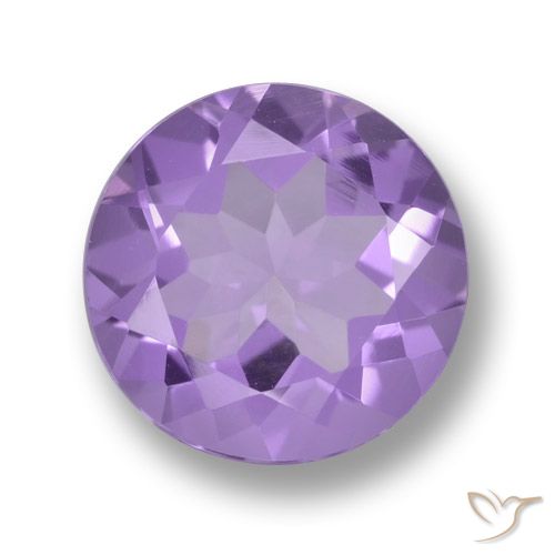 2.21ct Natural Violeta médio Ametista, Redondo, VVS