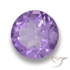 Ametista Violeta médio Natural 2.21ct, Redondo, VVS