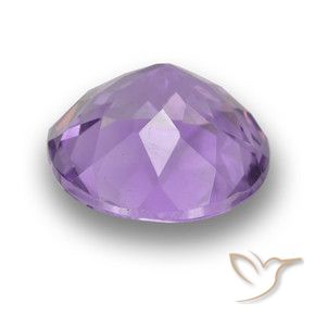 Ametista Violeta médio Natural 4.12ct, Redondo, VVS-VS