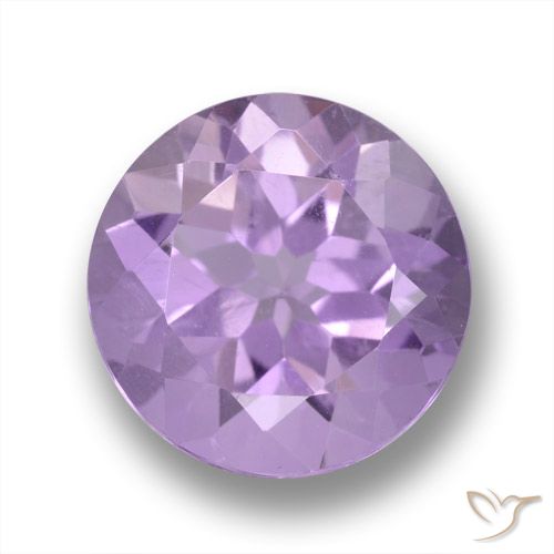 4.58ct Natural Violeta médio Ametista, Redondo, VVS-VS