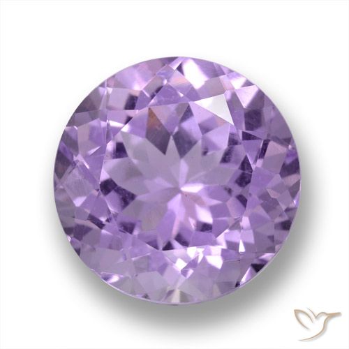 Ametista lapidação redonda 4,83 ct, 11,1 mm do Brasil, Photo A
