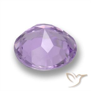 Ametista íris violeta Natural 4.05ct, Redondo, VVS-VS