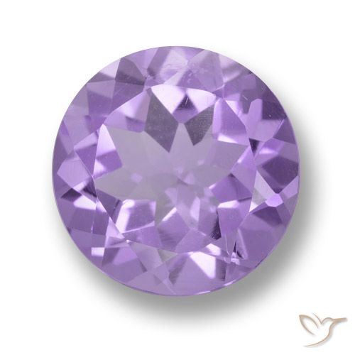 4.37ct Natural Violeta médio Ametista, Redondo, VVS-VS