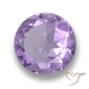 Ametista Violeta médio Natural 3.88ct, Redondo, VS