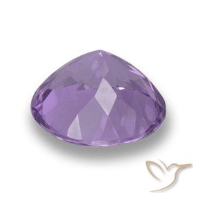 Ametista Violeta médio Natural 4.10ct, Redondo, VVS-VS