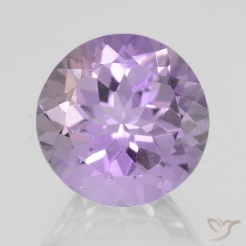 4.38ct Natural Violeta médio Ametista, Redondo, VVS-VS