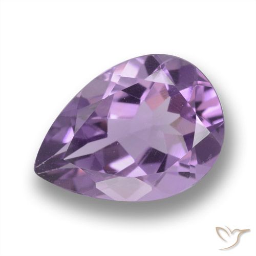 4.35ct Natural Magenta Profundo Ametista, Formato de pêra, VVS