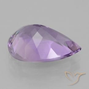 Ametista íris violeta Natural 4.05ct, Formato de pêra, VVS-VS