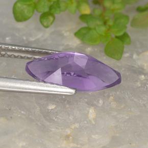 Ametista violeta natural 1,66ct, marquise, VS