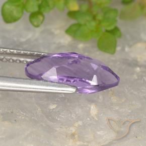 Ametista Violeta Púrpura Natural 1.86ct, Marquesa, VS
