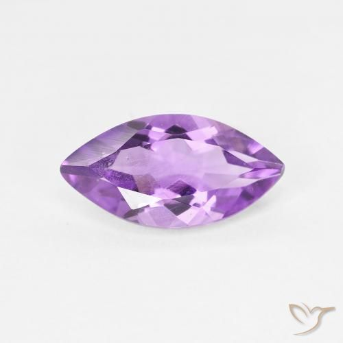 1.56ct Natural Violeta médio Ametista, Marquesa, VS