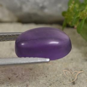 Ametista Violeta médio Natural 2.77ct, oval, Transparente