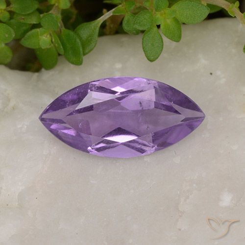 1.52ct Natural Violeta médio Ametista, Marquesa, VS