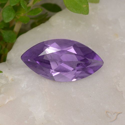 1.51ct Natural Violeta médio Ametista, Marquesa, VS