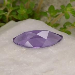 Ametista violeta natural 1,43ct, marquise, VS