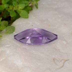 Ametista Violeta médio Natural 1.70ct, Marquesa, VS