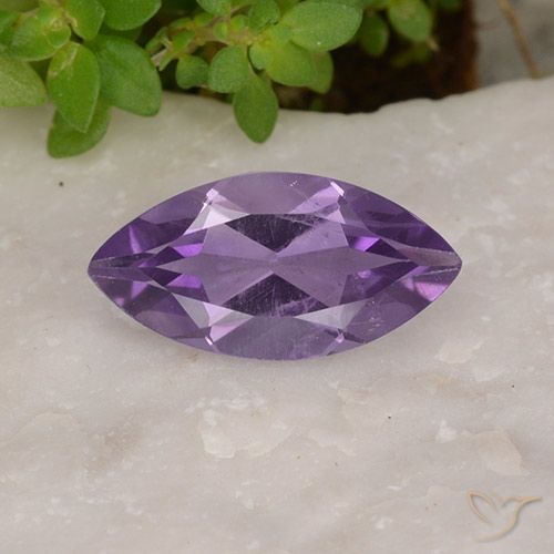 1.61ct Natural Violeta médio Ametista, Marquesa, VS