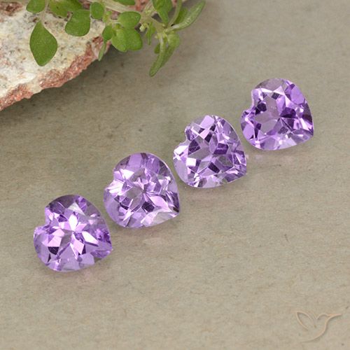 2.98ctw Natural Violeta Púrpura Profundo Ametista, Coração, VVS-VS