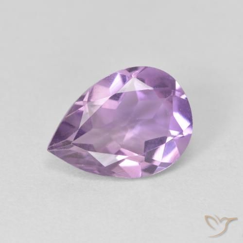 1.48ct Natural Violeta médio Ametista, Formato de pêra, VVS-VS