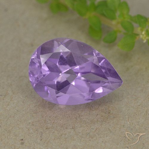 1.91ct Natural Violeta médio Ametista, Formato de pêra, VVS-VS