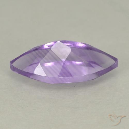 Ametista violeta médio natural 1,75ct, marquise, VS
