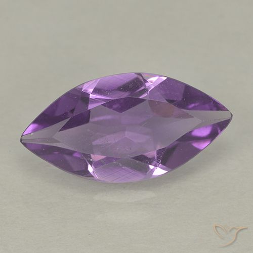 1.32ct Natural Violeta médio Ametista, Marquesa, VS