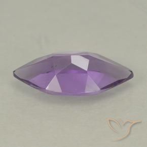 Ametista Violeta médio Natural 1.32ct, Marquesa, VS