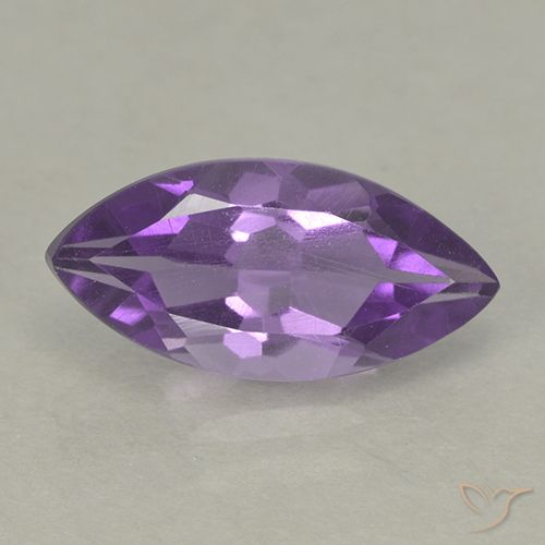 1.55ct Natural Violeta médio Ametista, Marquesa, VS
