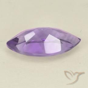 Ametista Violeta médio Natural 1.64ct, Marquesa, VS