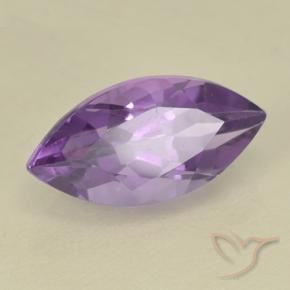 Ametista Violeta médio Natural 2.01ct, Marquesa, VS